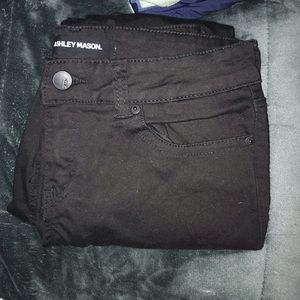 Women’s black jeans